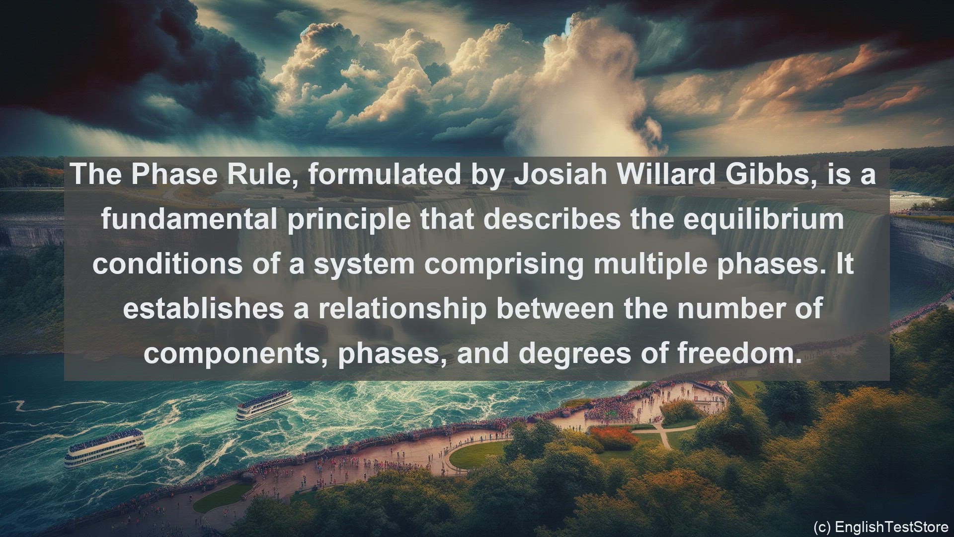 'Video thumbnail for Phase rule in science  definition and examples'