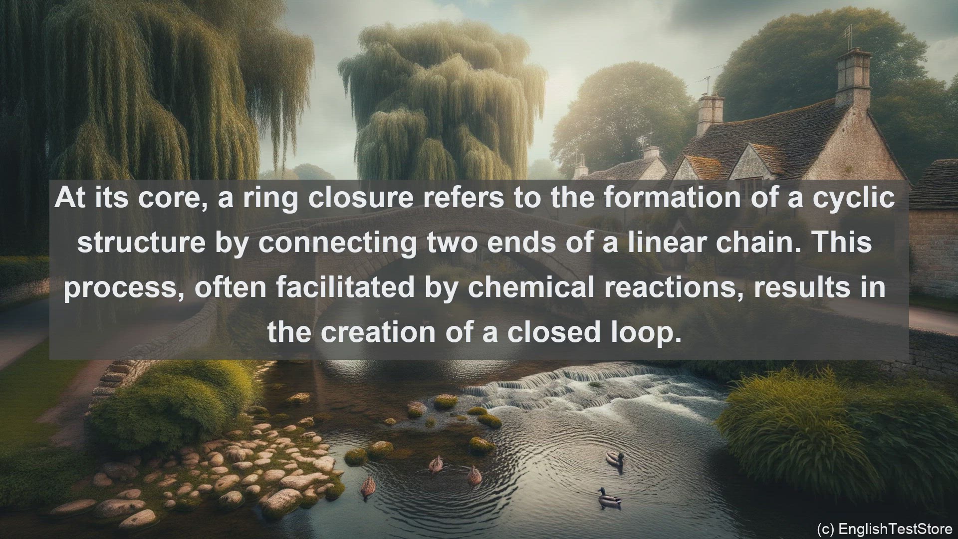 'Video thumbnail for Ring closures in science  definition and examples'