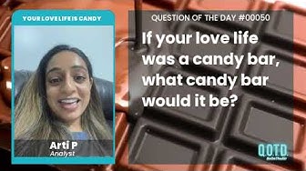 Video thumbnail for A Twix bar symbolizes Arti's love life. A beautiful metaphor!