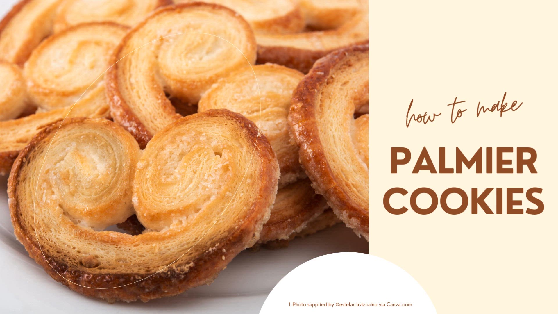 'Video thumbnail for Palmier Cookies Recipe'