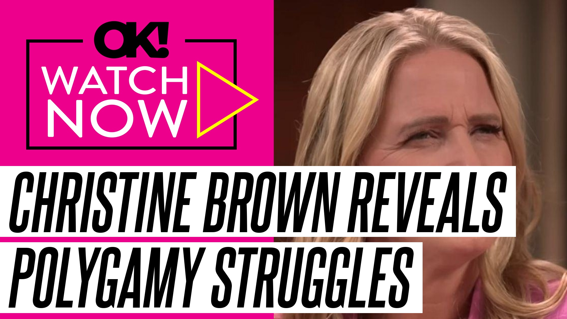 'Video thumbnail for Christine Brown Opens Up About 'Sad' S-- Life With Kody Brown: 'It Became Just an Act''