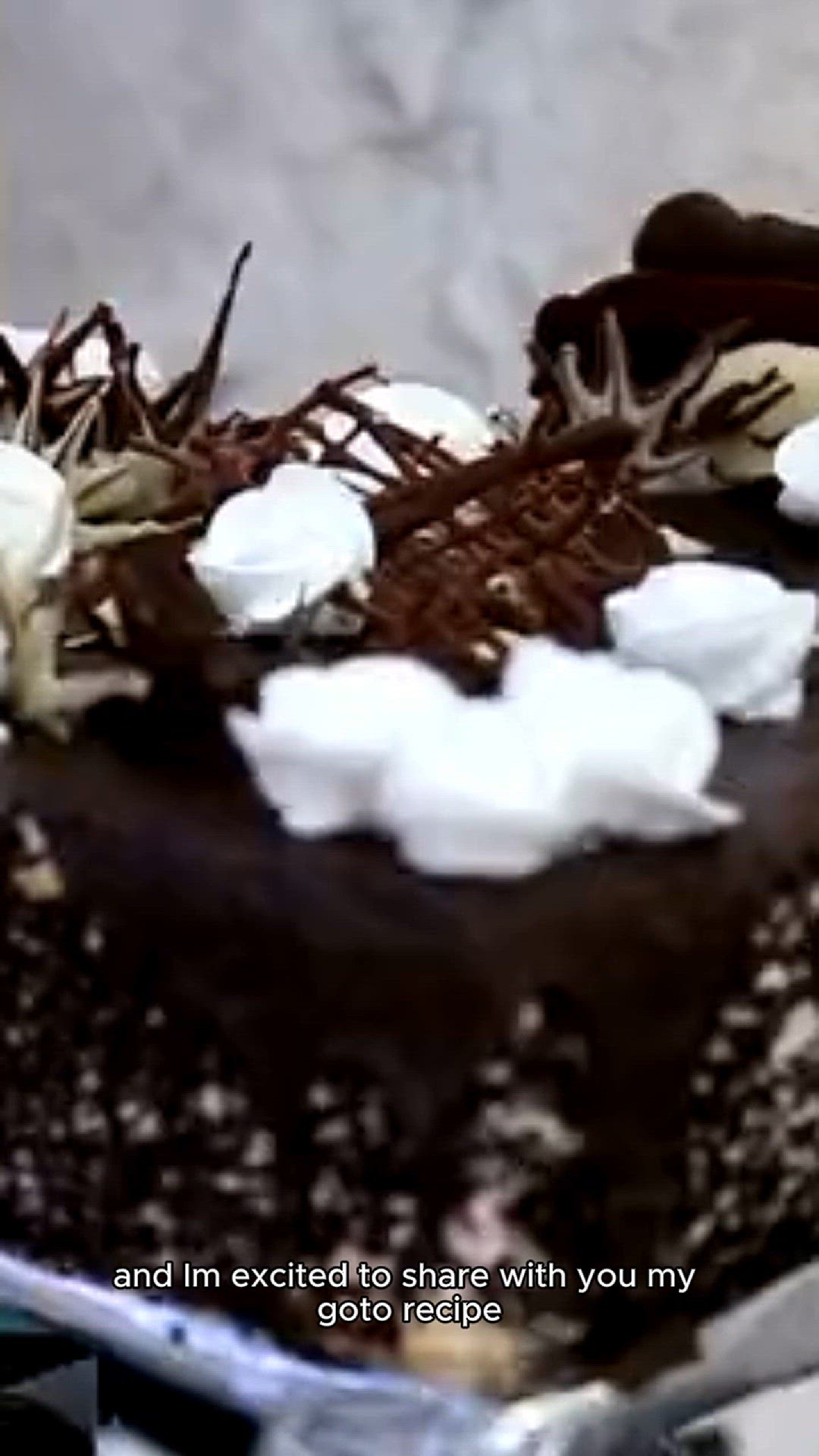 Video thumbnail for Chocolate cake recipe