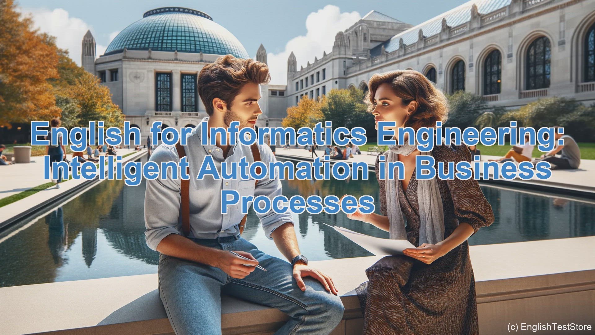 'Video thumbnail for English Conversation for Informatics Engineering: Intelligent Automation in Business Processes'