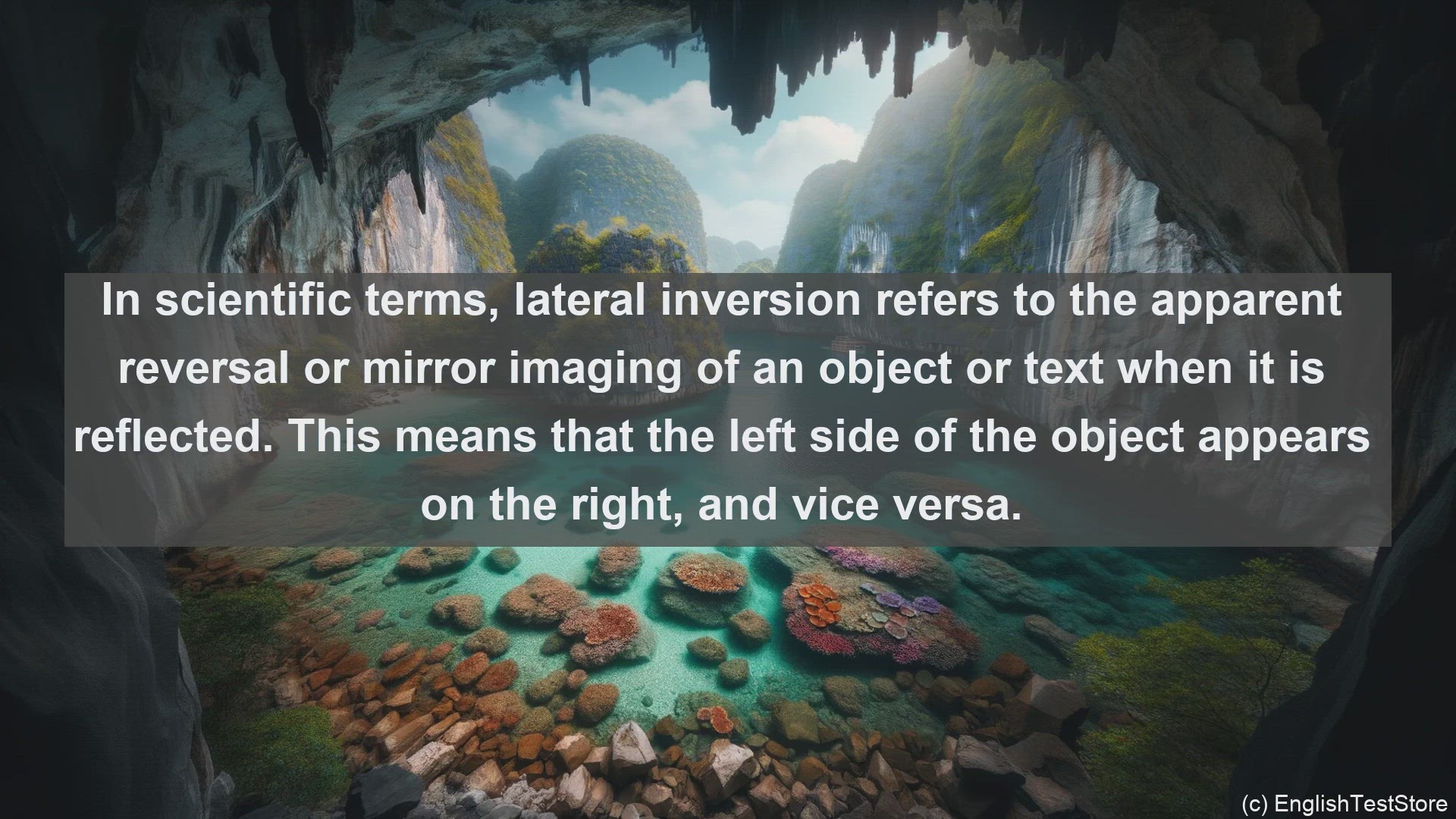 'Video thumbnail for Lateral inversion in science  definition and examples'