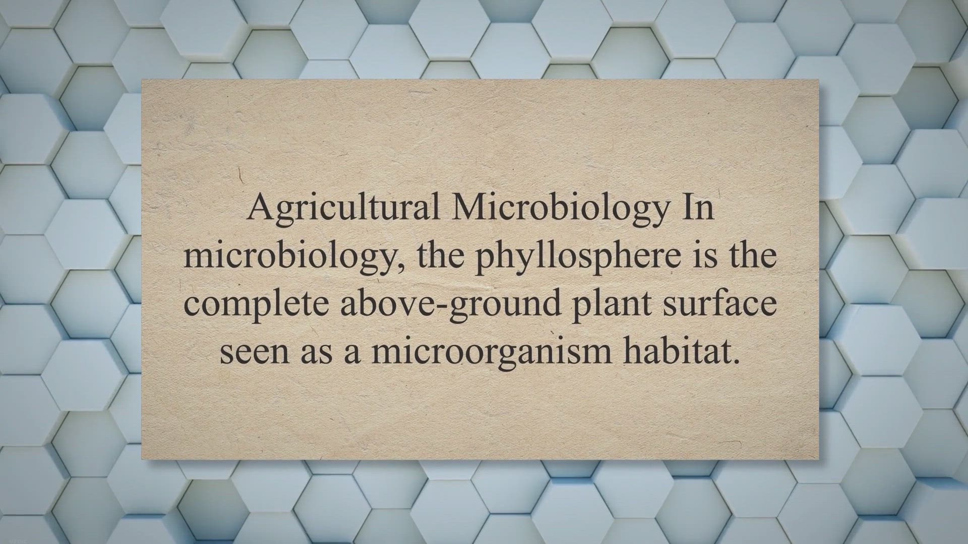 Video thumbnail for Phyllosphere Microorganisms – Examples, Factors, Effects