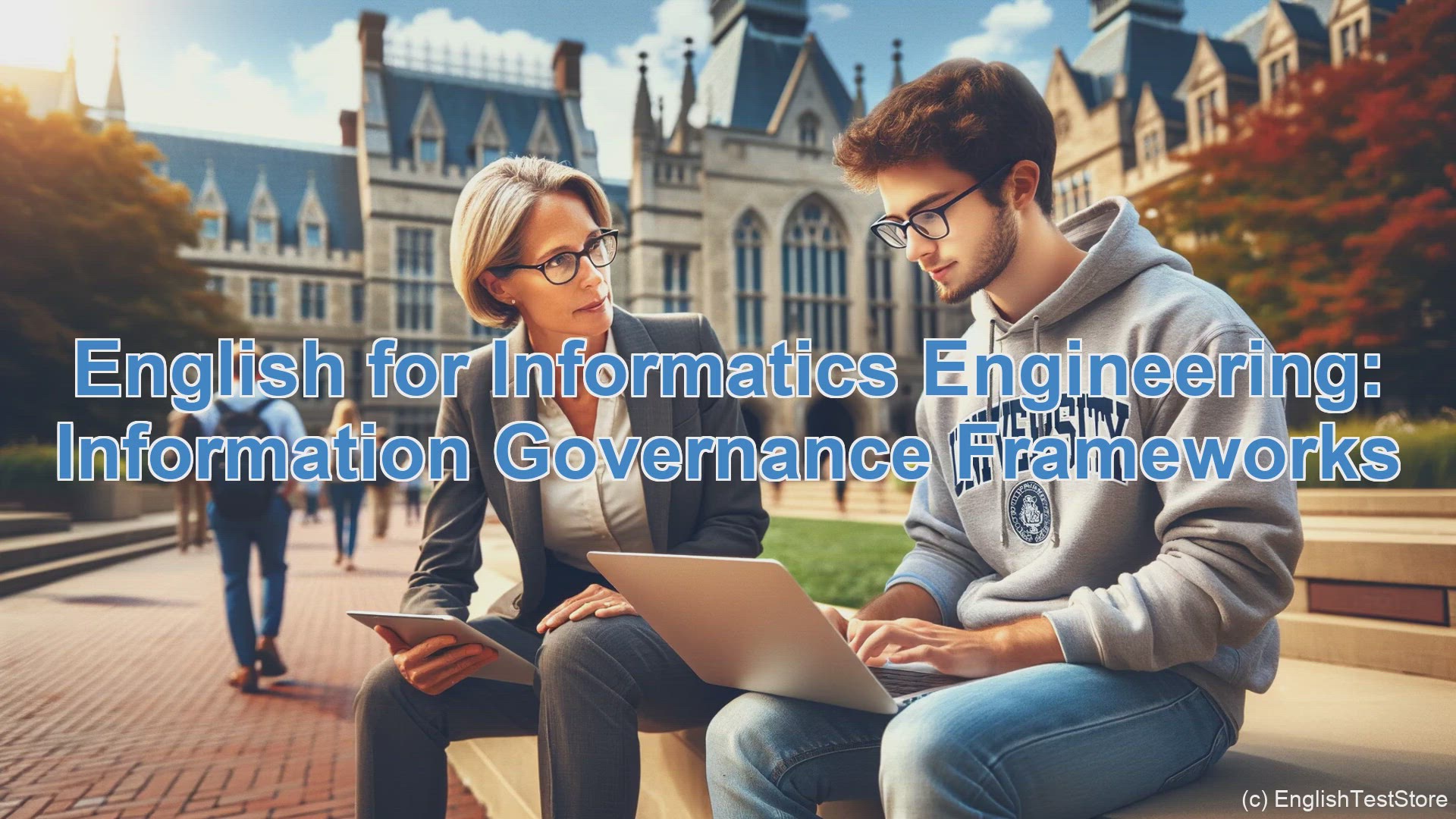 'Video thumbnail for English Conversation for Informatics Engineering: Information Governance Frameworks'