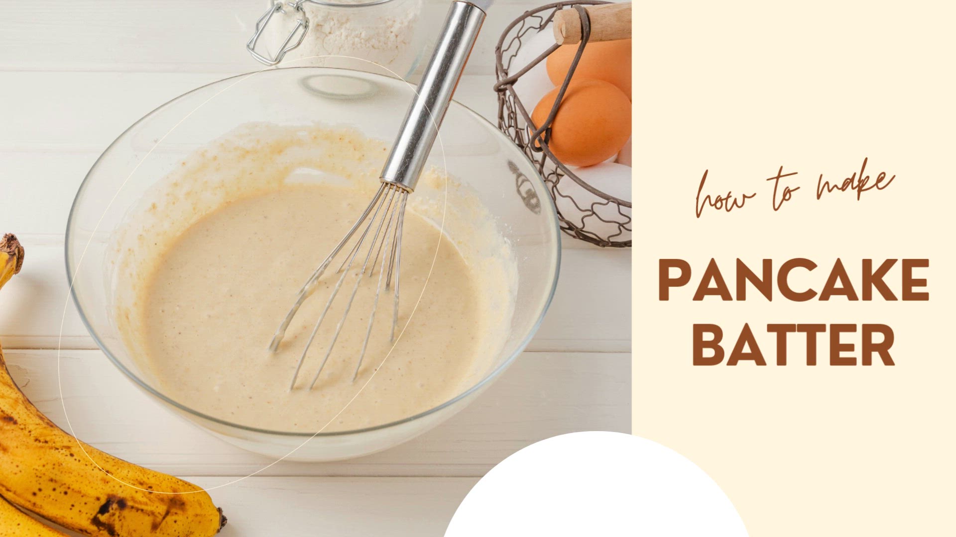 'Video thumbnail for Pancake Batter'