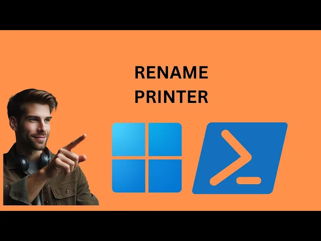 'Video thumbnail for How to Change a Printer Name on Windows 11 using PowerShell | GearUpWindows Tutorial'