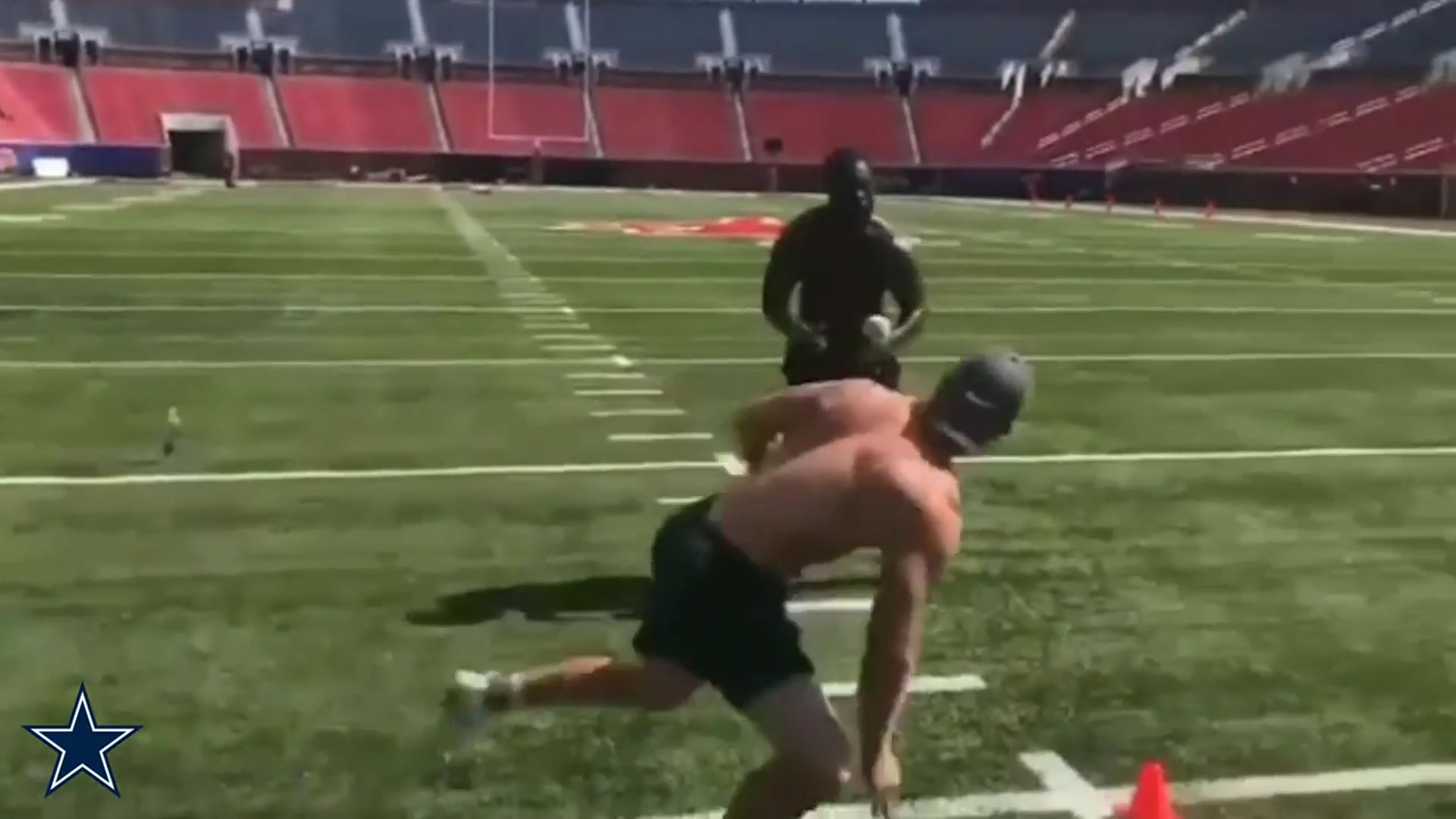 'Video thumbnail for law nation sports: cole beasley speed and agility drills'