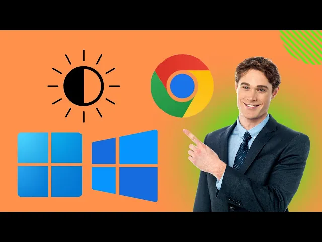 'Video thumbnail for How to Switch Between Light and Dark Mode on Google Chrome in Windows 11 or 10 | GearUpWindows'