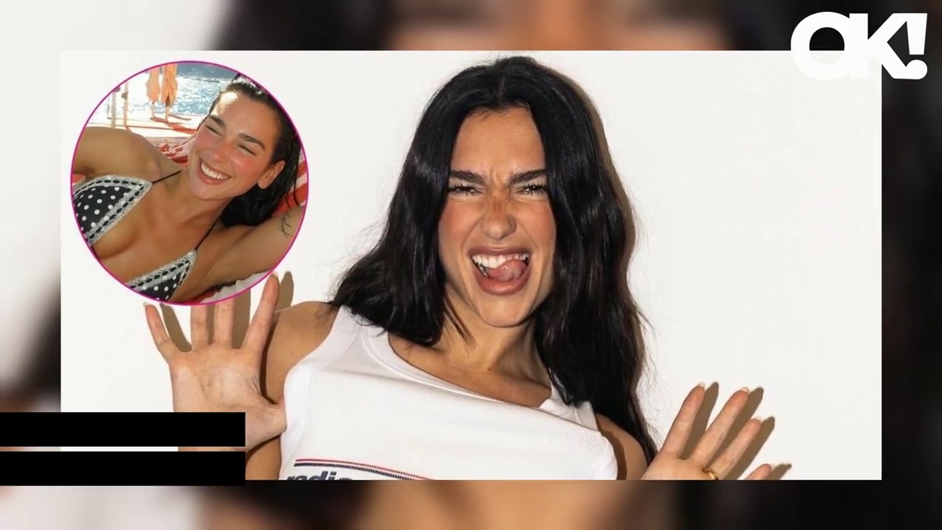 'Video thumbnail for Dua Lipa Spills Out of Tiny Polka Dot Bikini While on Italian Vacation With Fiance Callum Turner: Photos'