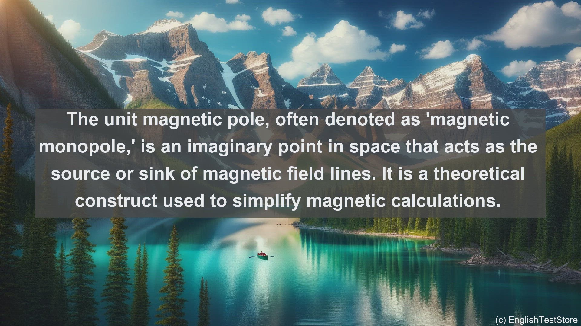 'Video thumbnail for Unit magnetic pole in science  definition and examples'
