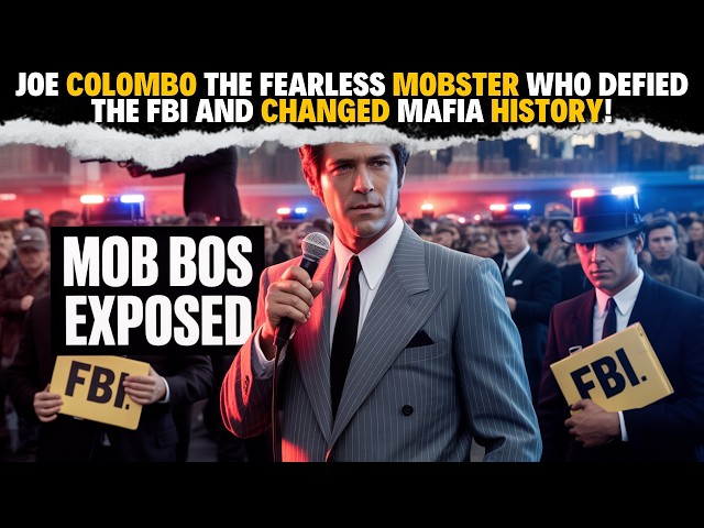 Video thumbnail for Joe Colombo  The Fearless Mobster Who Defied the FBI and Changed Mafia History!