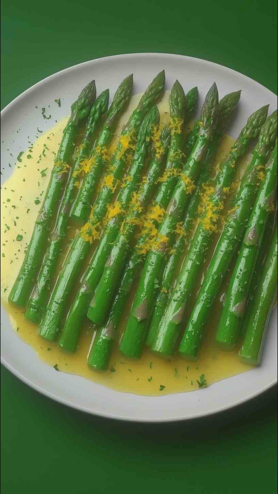 'Video thumbnail for Lemon Butter Asparagus Recipe'