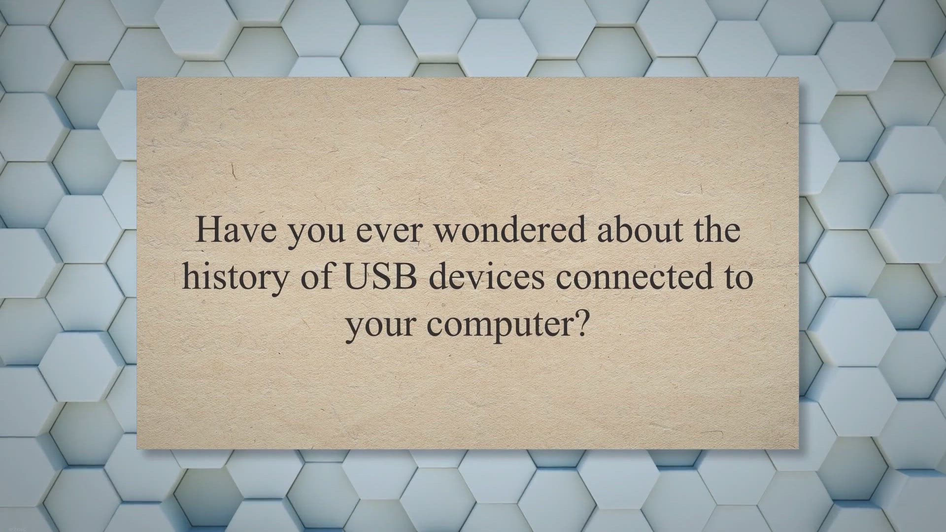 'Video thumbnail for USBLogView: Your Window Into USB Device Activity'