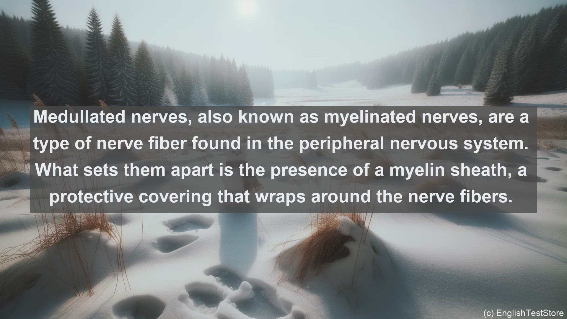 'Video thumbnail for Medullated nerve in science  definition and examples'