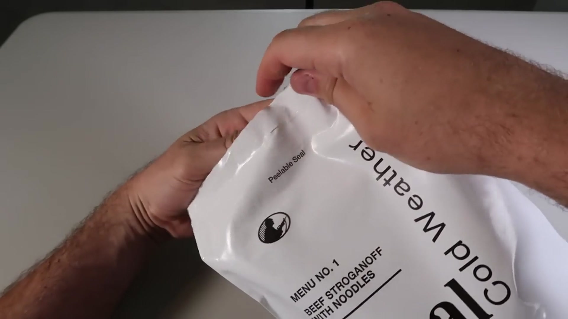 'Video thumbnail for Testing US Military Cold Weather MRE (Meal Ready to Eat) Menu NO 1'
