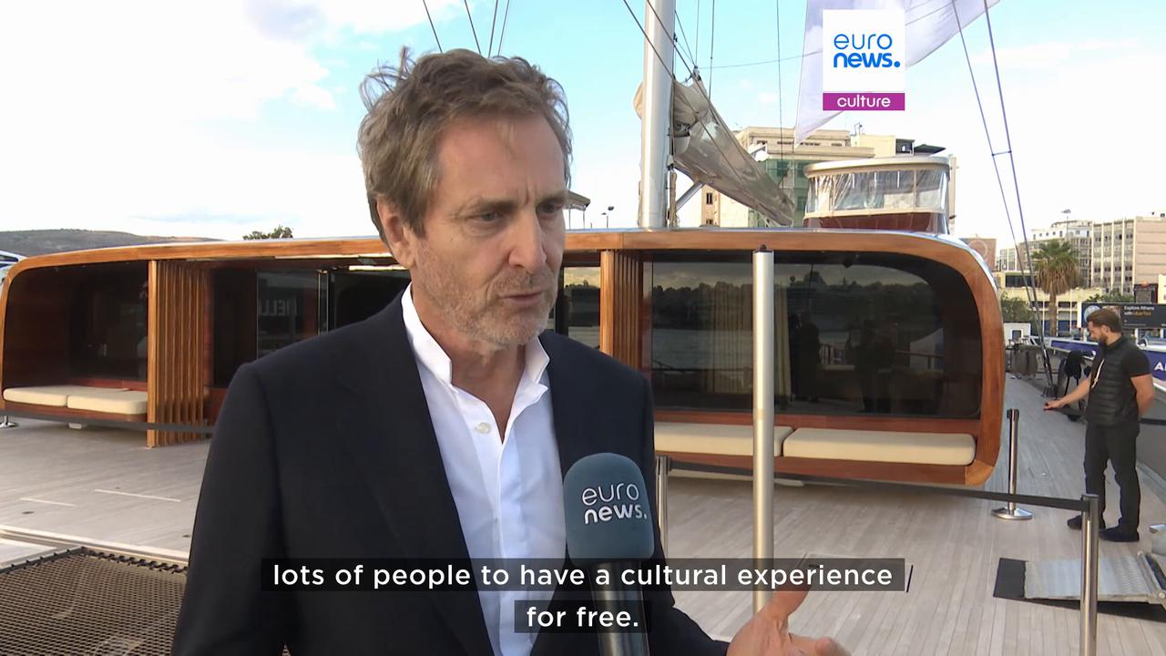 Video thumbnail for Art Explora: all abord the ship selling culture around the Mediterranean