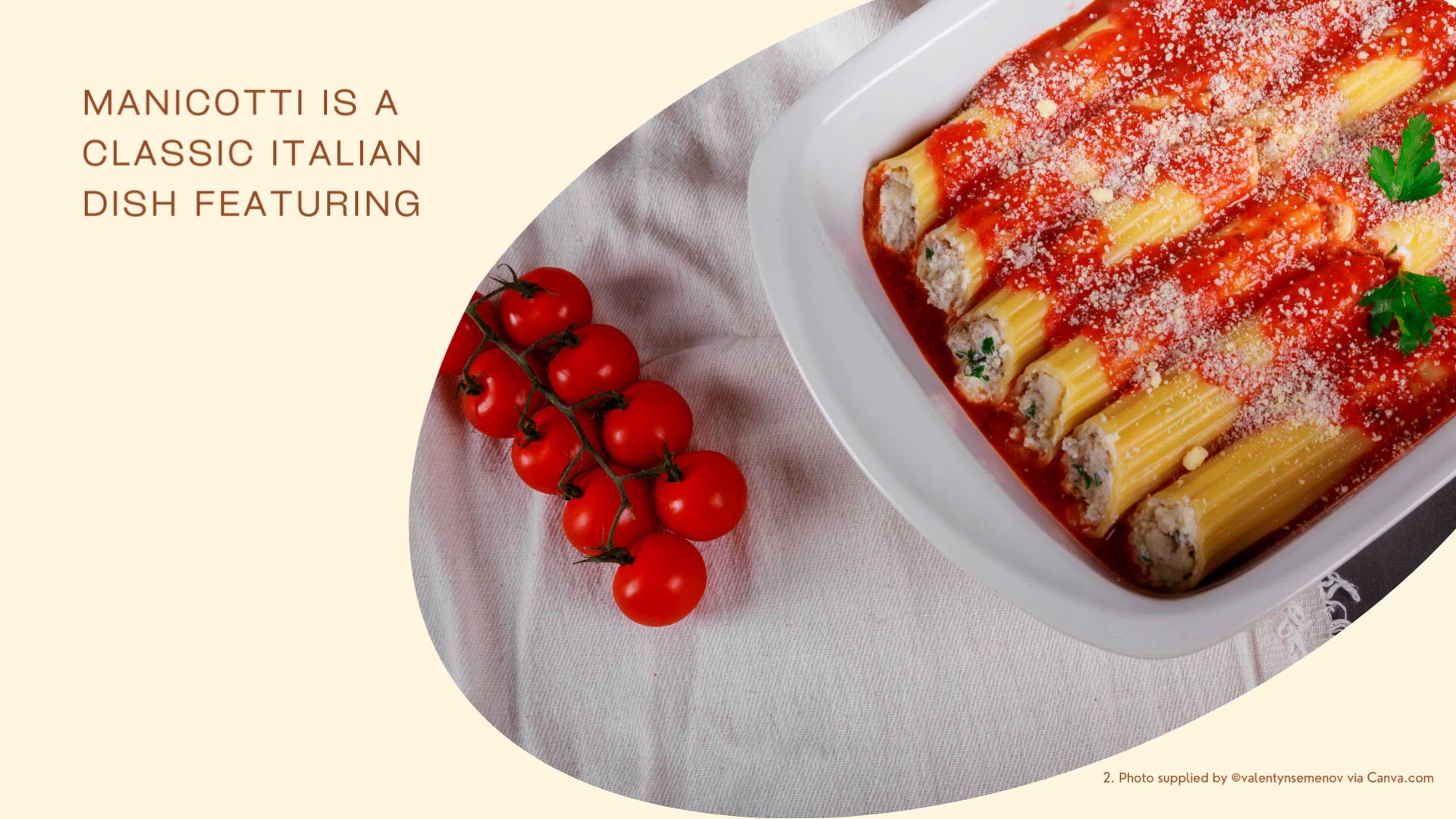 'Video thumbnail for Manicotti '