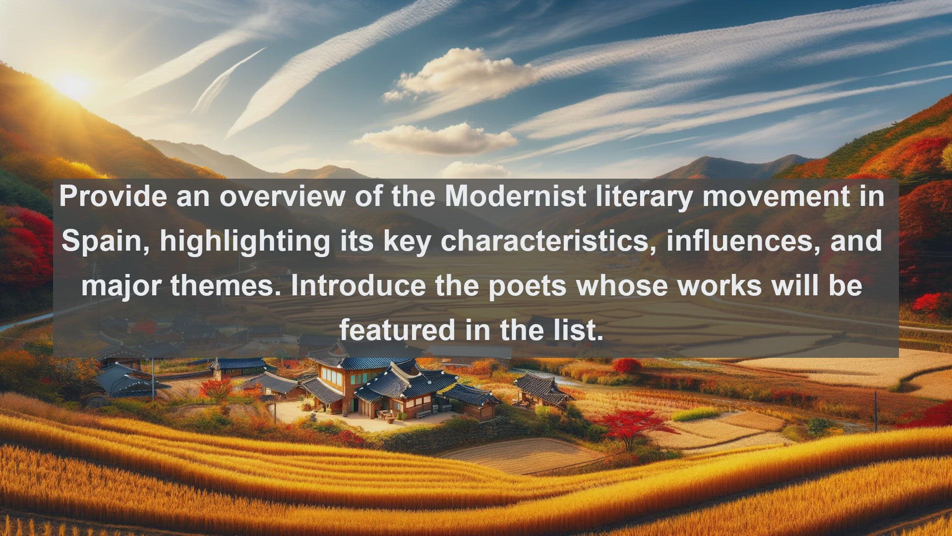'Video thumbnail for Top 10 Spanish Modernist Poems'