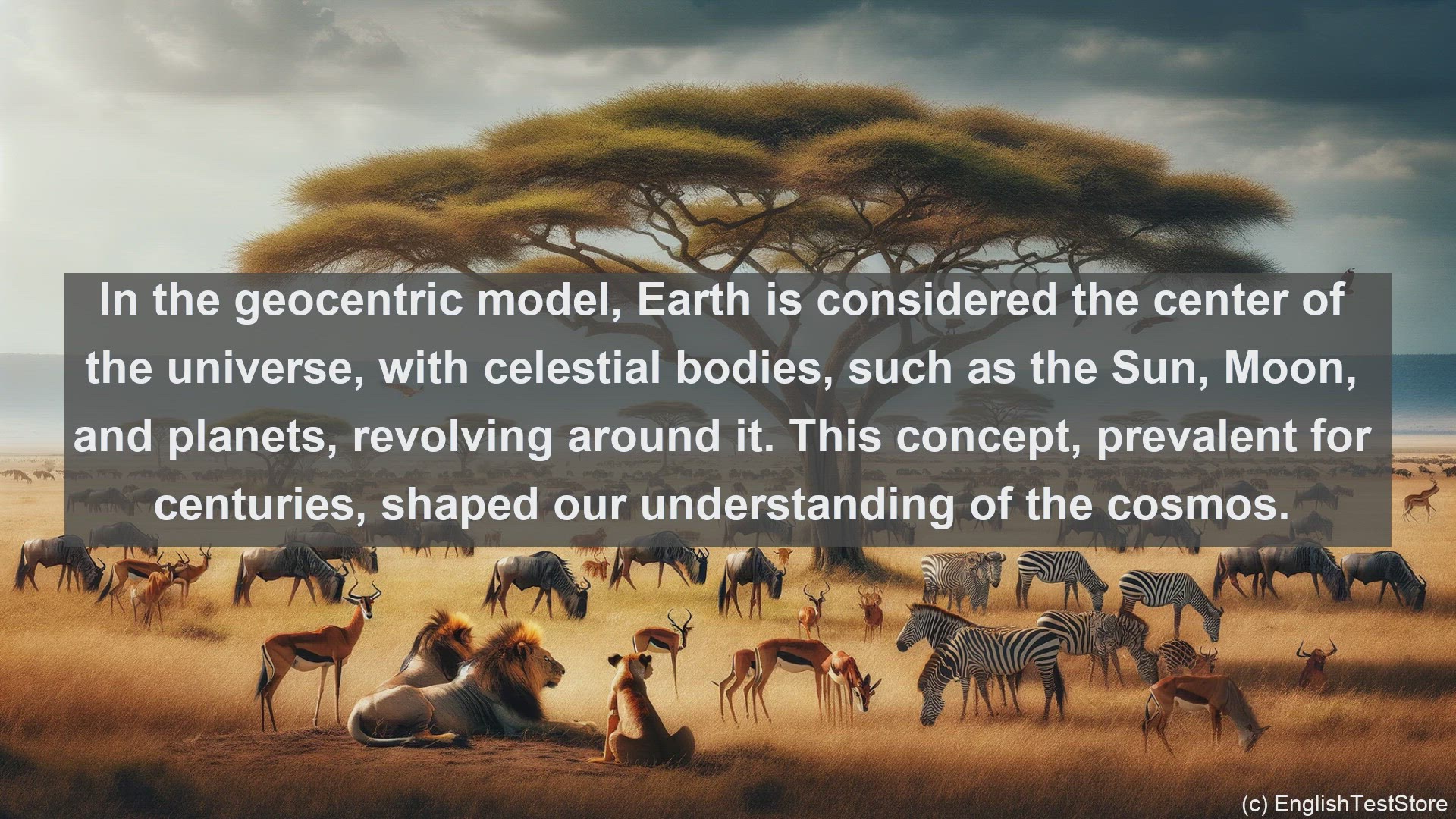 'Video thumbnail for Geocentric universe in science  definition and examples'