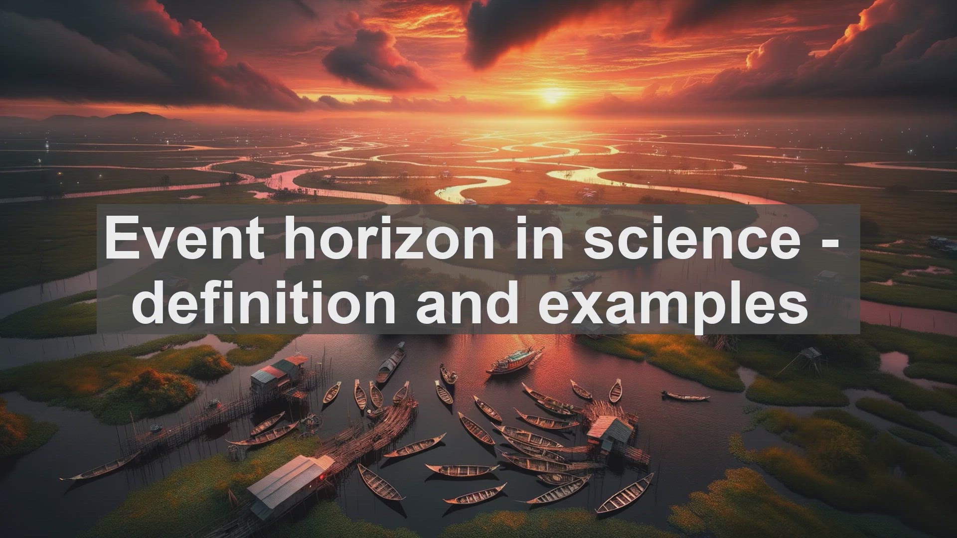 'Video thumbnail for Event horizon in science  definition and examples'