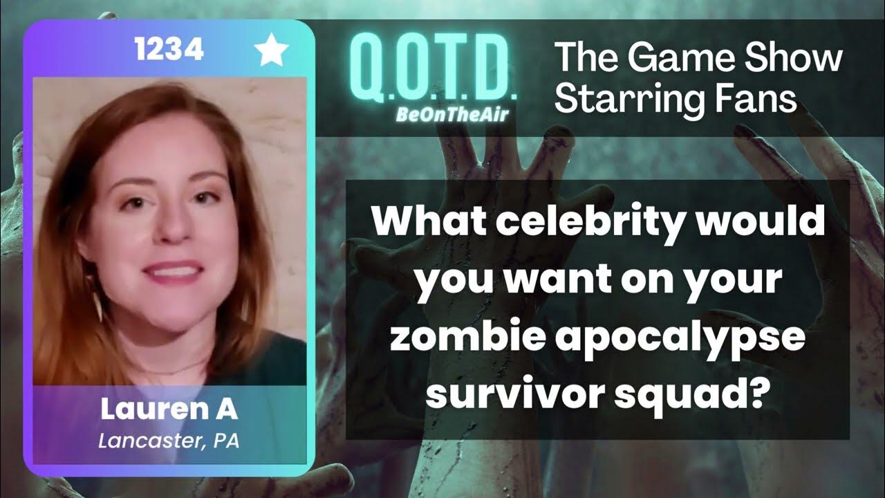 Video thumbnail for Our Favorite Answers: Lauren wants Bill Murray on her zombie team!