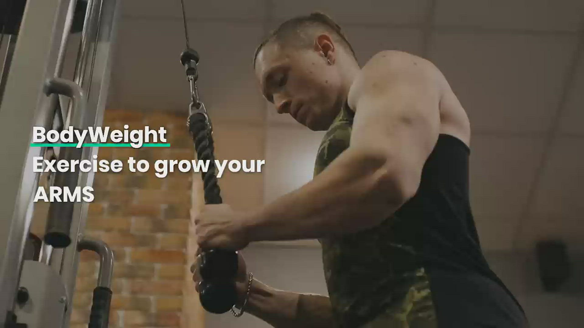 'Video thumbnail for Bodyweight exercises to build triceps | Part 2'