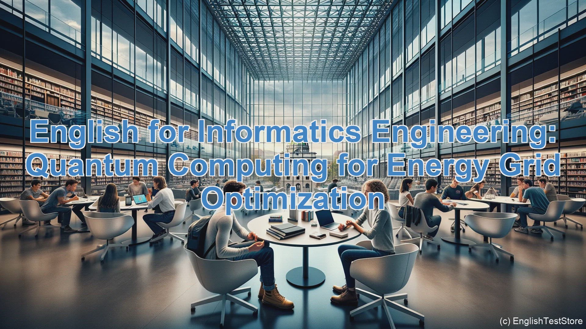 'Video thumbnail for English Conversation for Informatics Engineering: Quantum Computing for Energy Grid Optimization'
