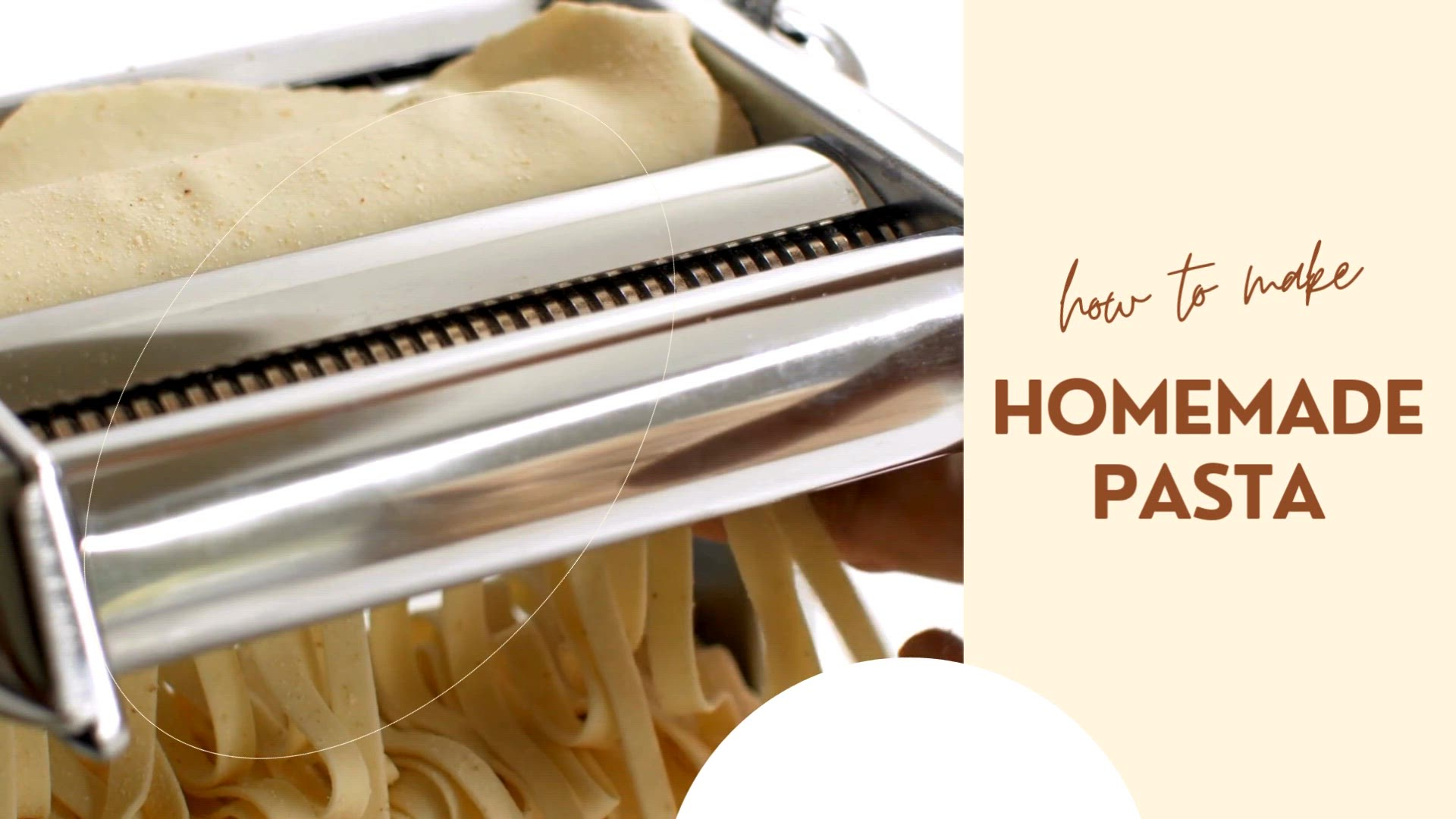 'Video thumbnail for Homemade Pasta'