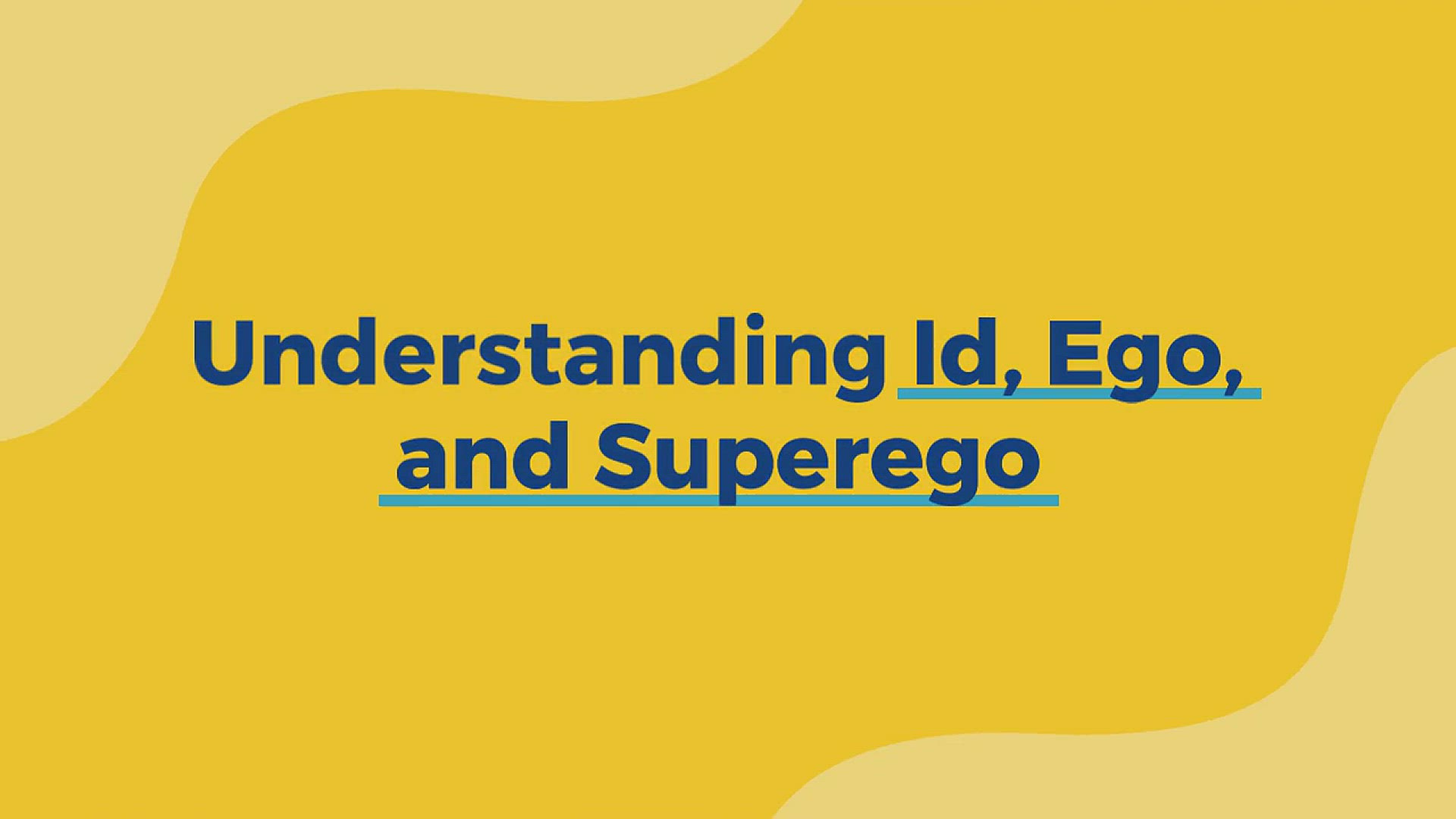 'Video thumbnail for Id, Ego, Superego'