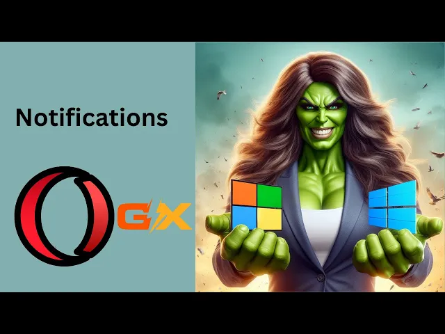 'Video thumbnail for How to Enable or Disable Notifications in Opera GX on Windows 11 or 10 | GearUpWindows Tutorial'