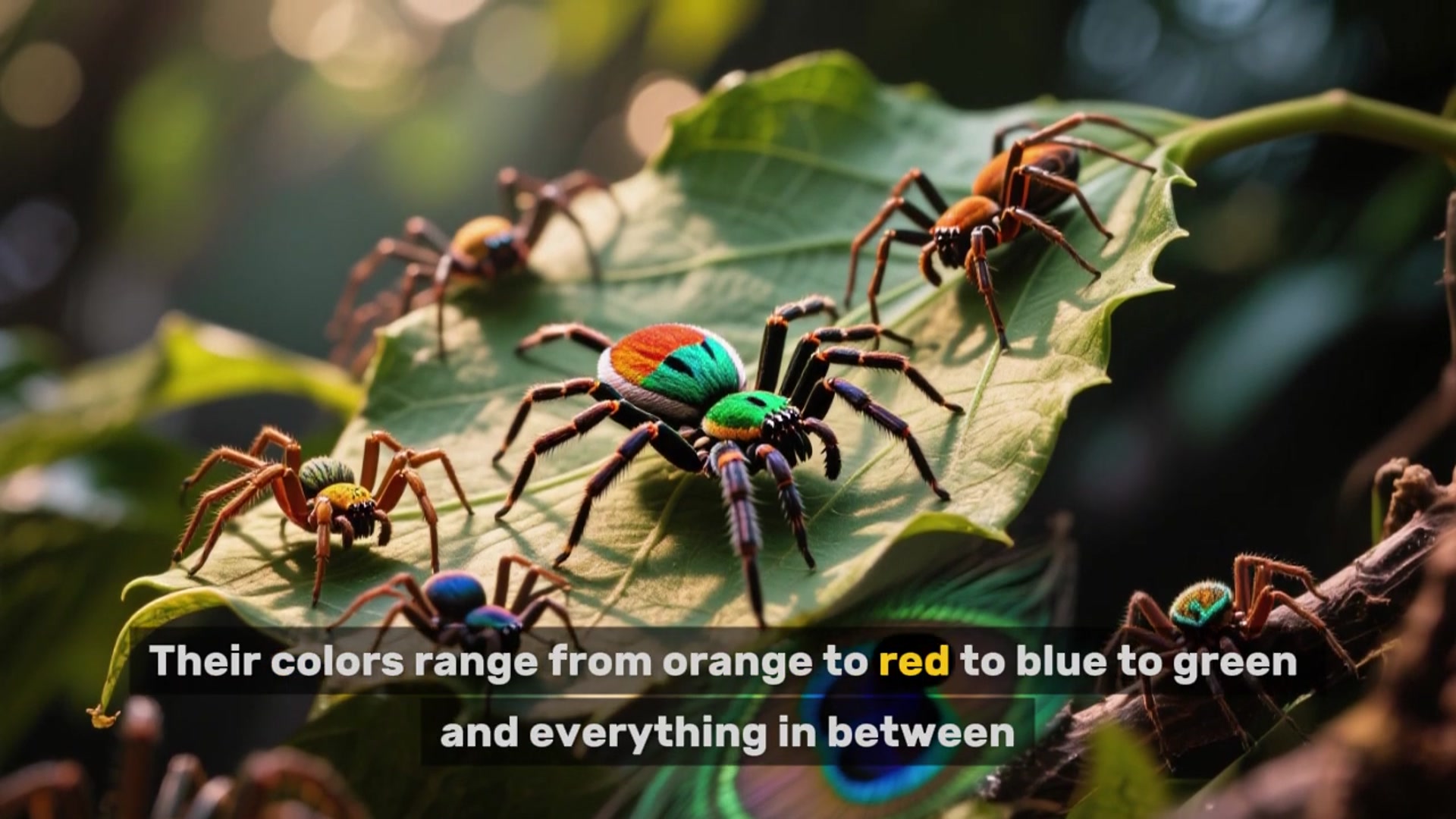 'Video thumbnail for Peacock Spider Australia'