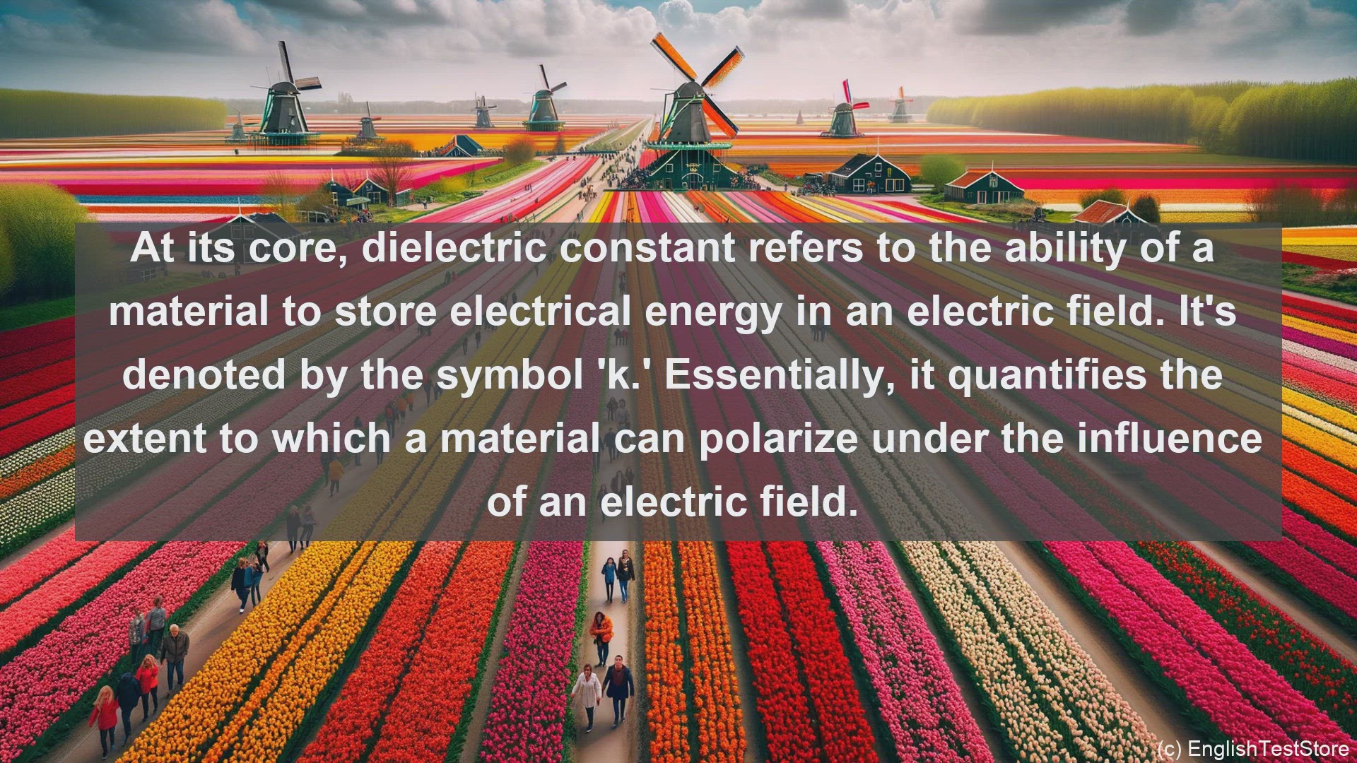 'Video thumbnail for Dielectric constant in science  definition and examples'