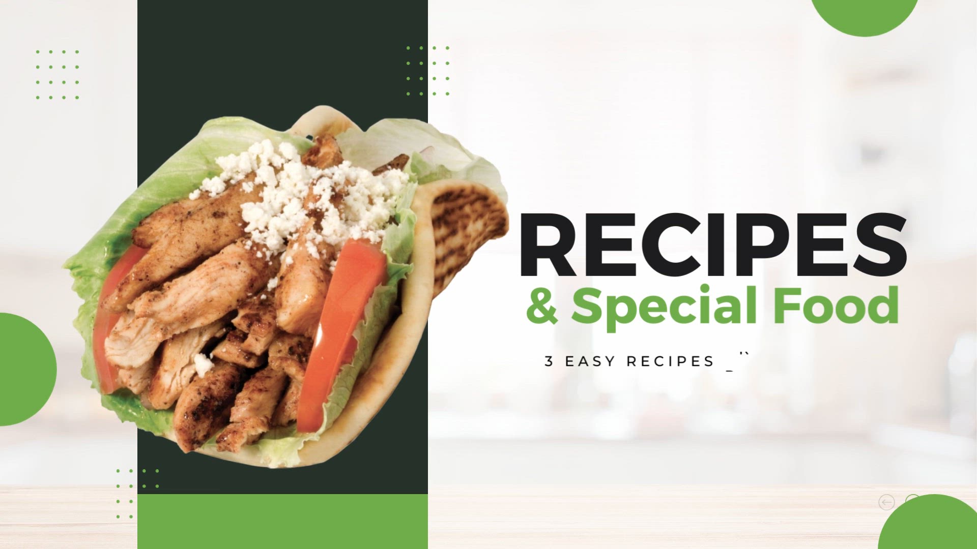 'Video thumbnail for Greek Chicken Pita Recipes'