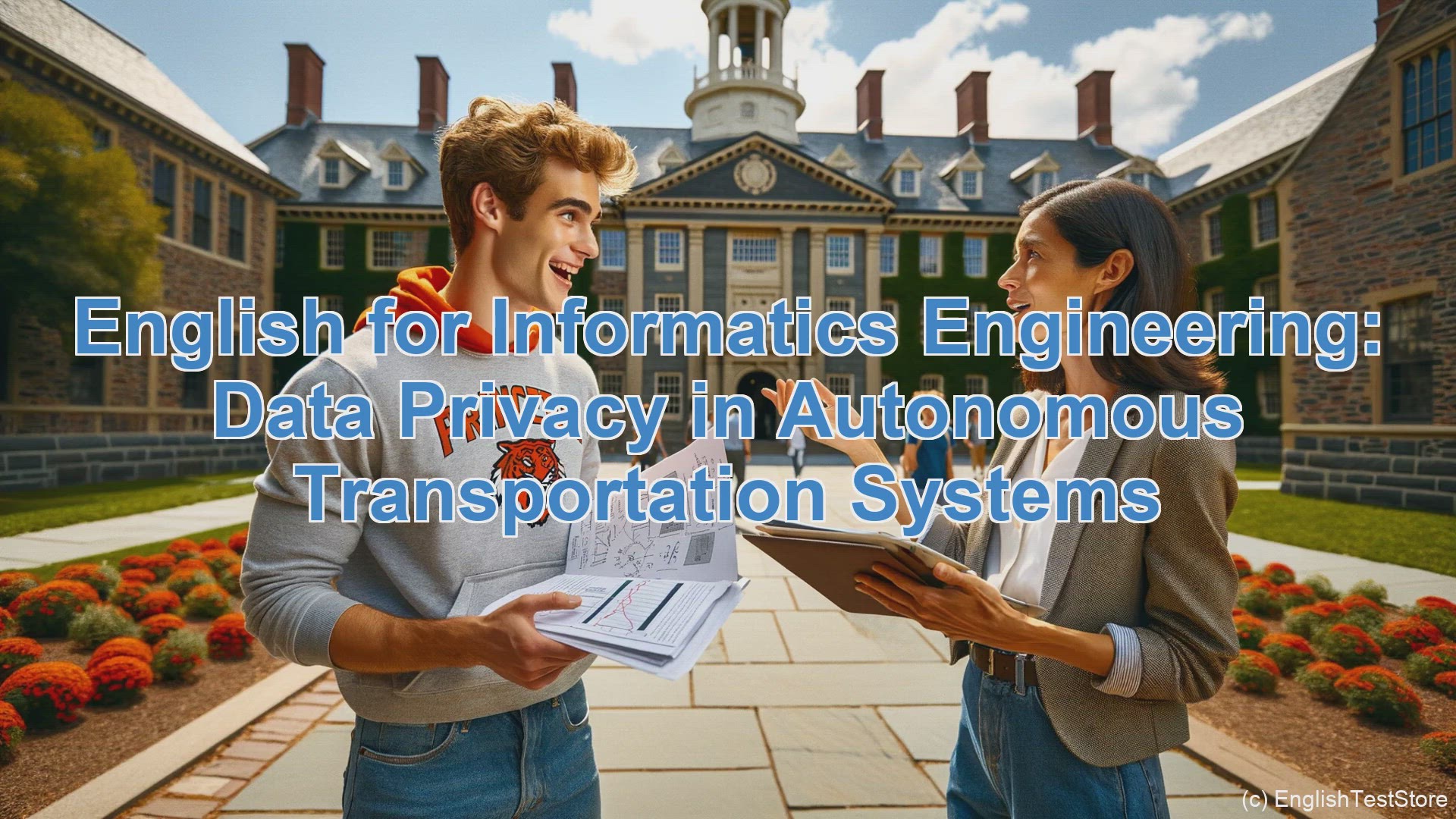 'Video thumbnail for English Conversation for Informatics Engineering: Data Privacy in Autonomous Transportation Systems'
