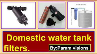 'Video thumbnail for Domestic water tank filters / Tank filters for your home / Different types of water tank filters.'