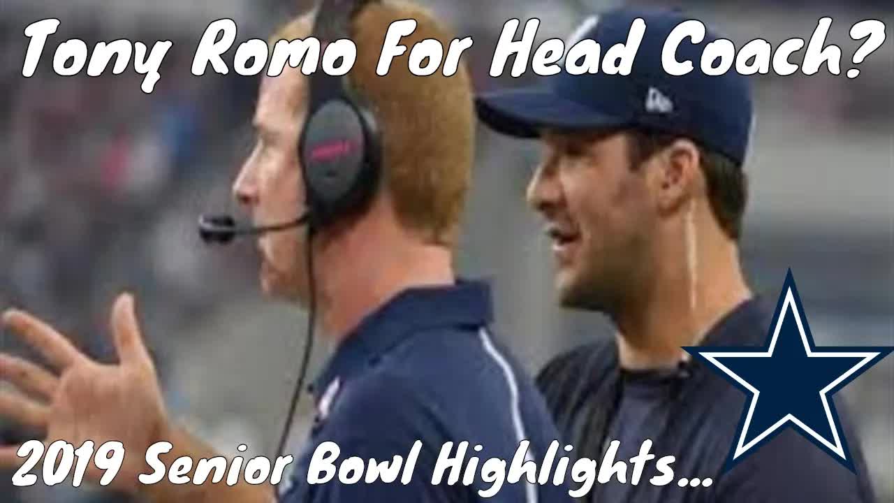 'Video thumbnail for law nation sports: tony romo coaching? dallas cowboys news & senior bowl highlights'