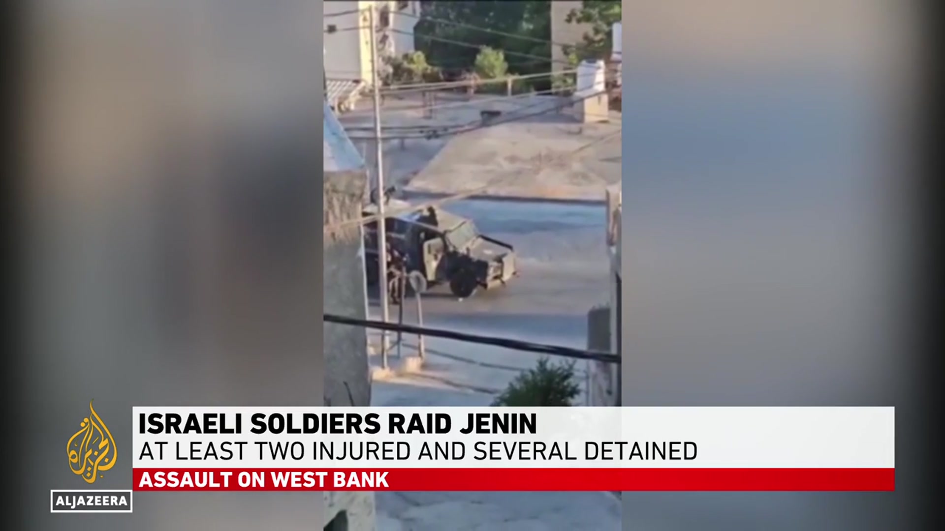 'Video thumbnail for Daily raids in occupied West Bank conducted to make life ‘miserable’'