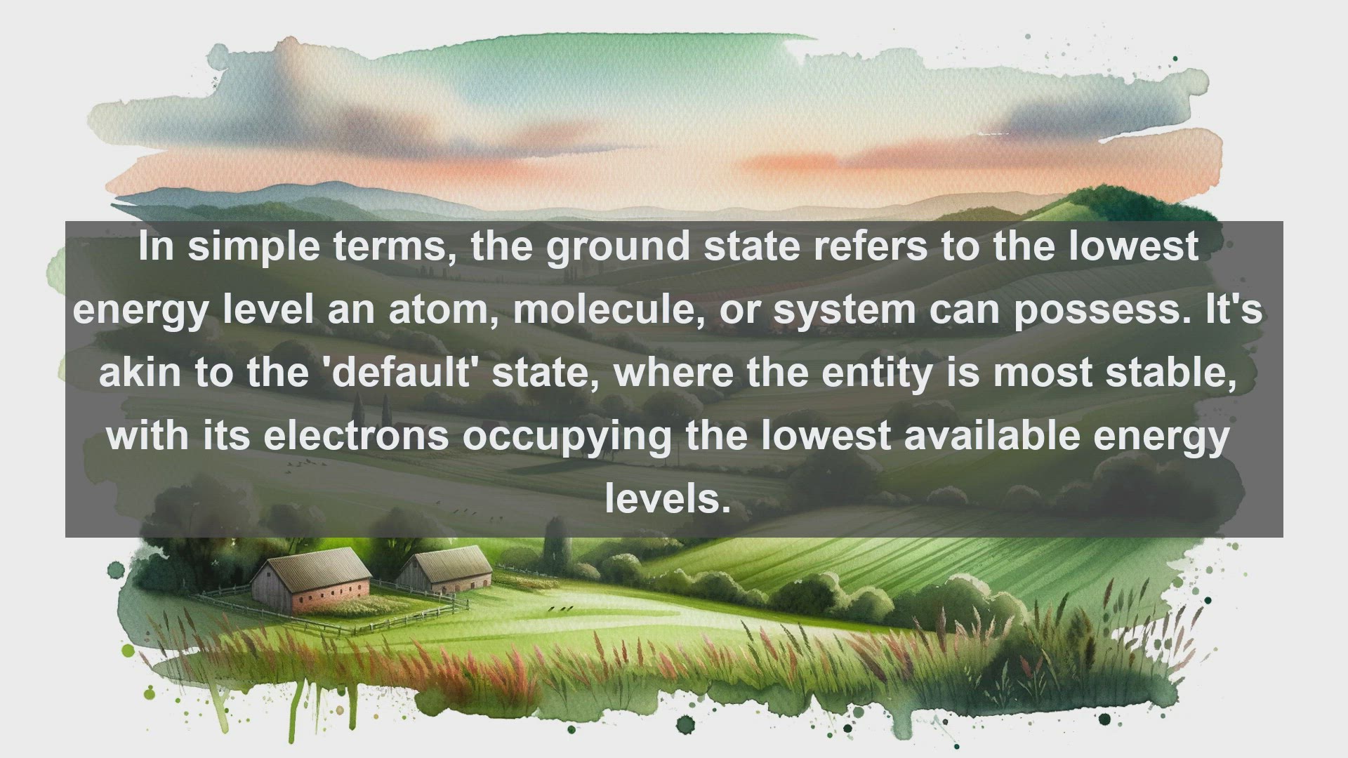 'Video thumbnail for Ground state in science  definition and examples'
