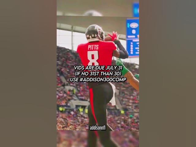 Video thumbnail for announcement || #schooly #nfl #addison300comp #shorts