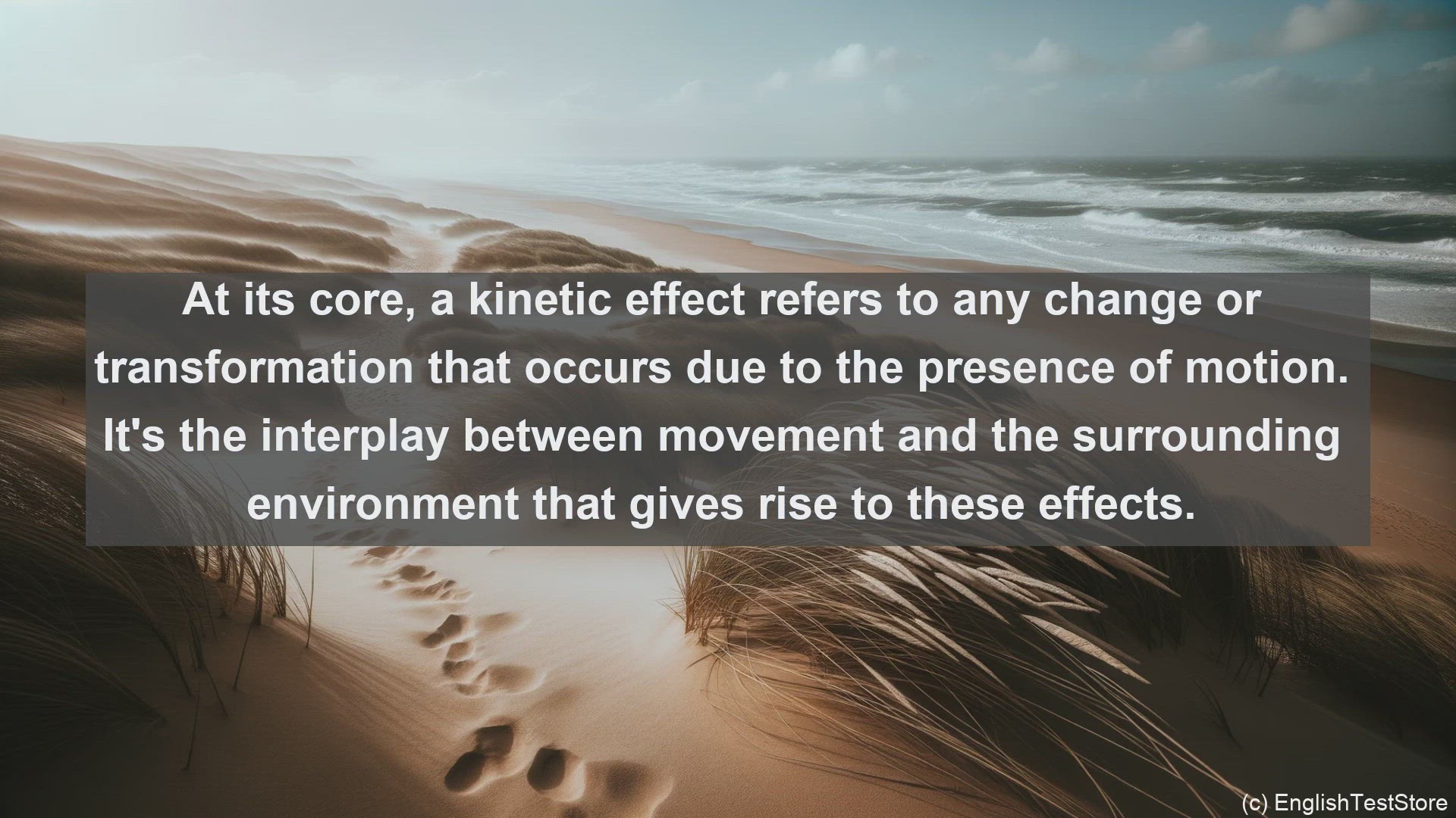 'Video thumbnail for Kinetic effect in science  definition and examples'