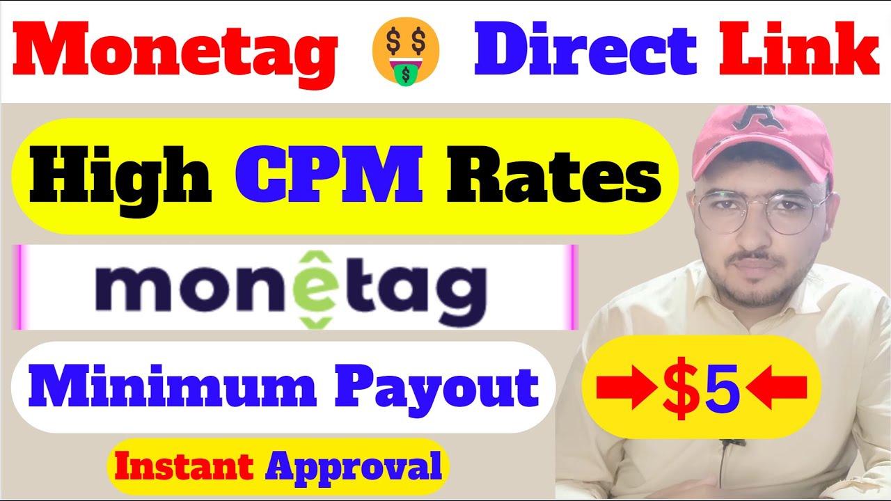 Video thumbnail for Monetag Ad Network Direct Link Ad | High CPM Rates | Get Direct Link Instant | Minimum Payout $5
