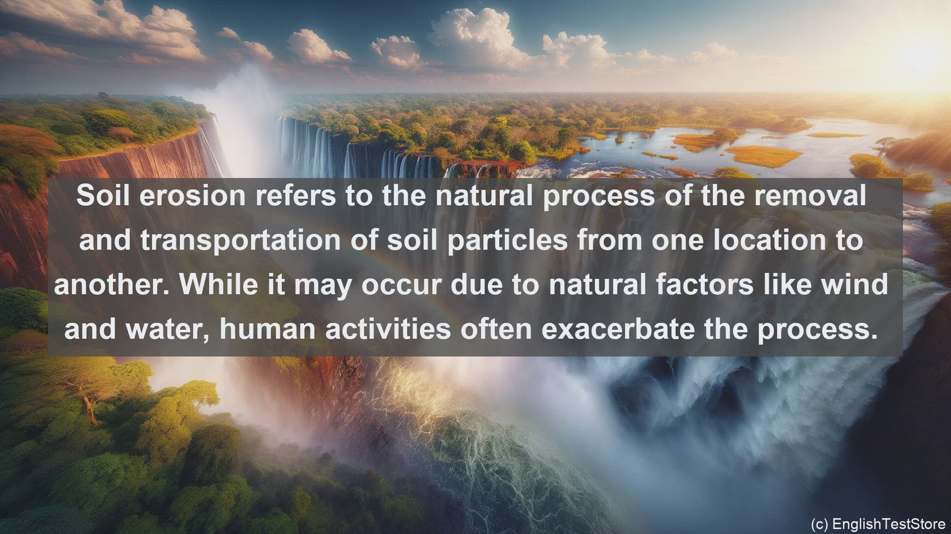 'Video thumbnail for Soil erosion in science  definition and examples'
