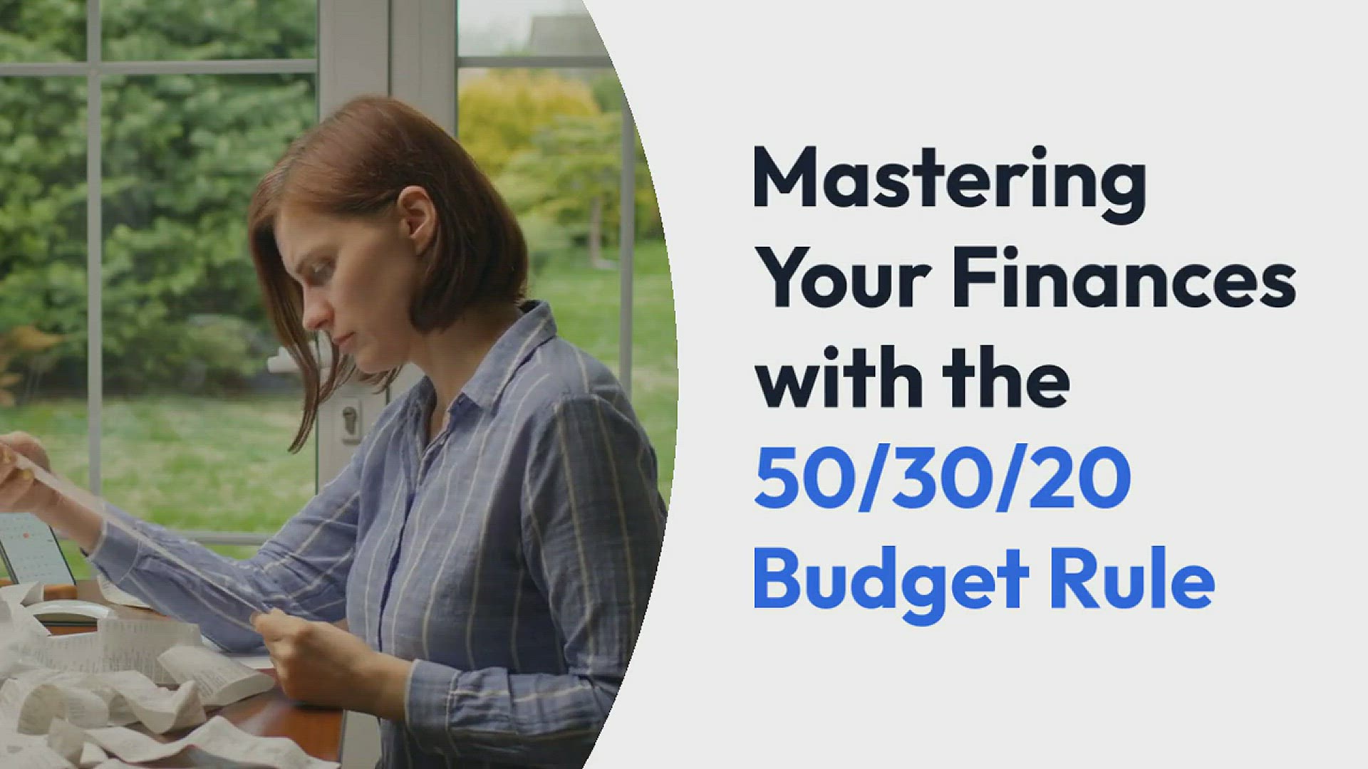 'Video thumbnail for Mastering Your Finances with the 50/30/20 Budget Rule'