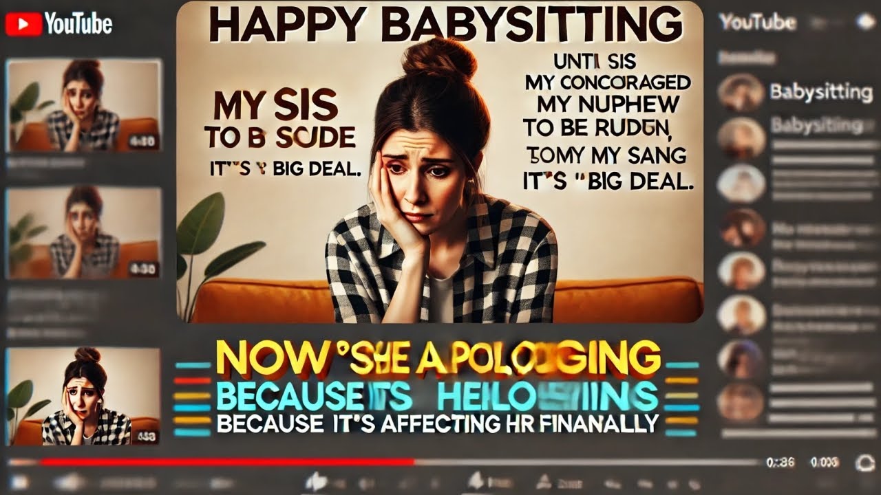 Video thumbnail for Refused To Help Sis w Babysitting Anymore After She Encouraged Bullying Of My Disabled Son AITA