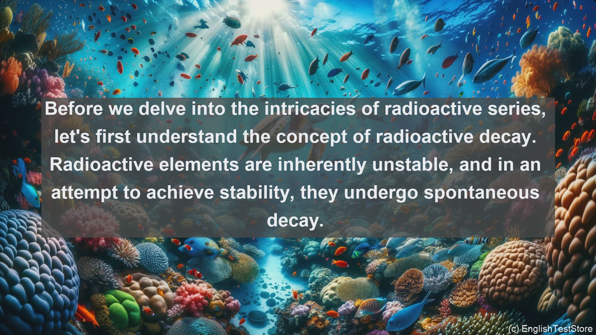 'Video thumbnail for Radioactive series in science  definition and examples'