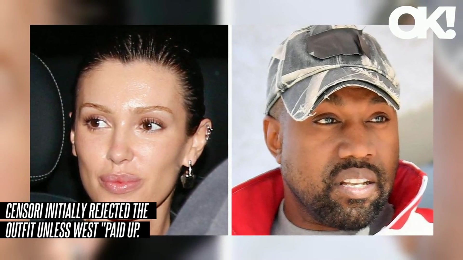 'Video thumbnail for Kanye West Paid Wife Bianca Censori $100K to Wear Candy Lingerie in NYC After She Initially Turned Down Offer: Report'
