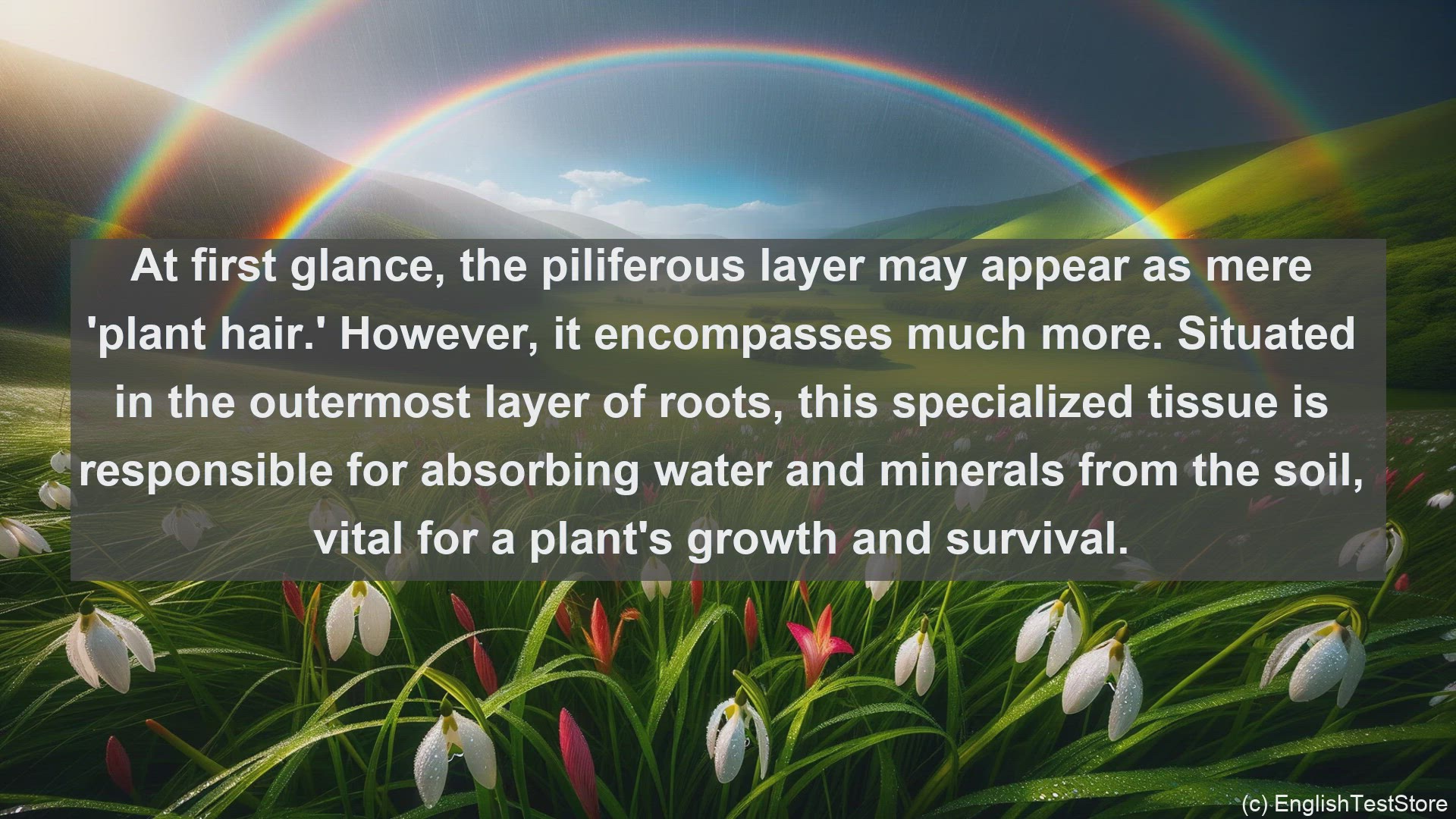 'Video thumbnail for Piliferous layer in science  definition and examples'