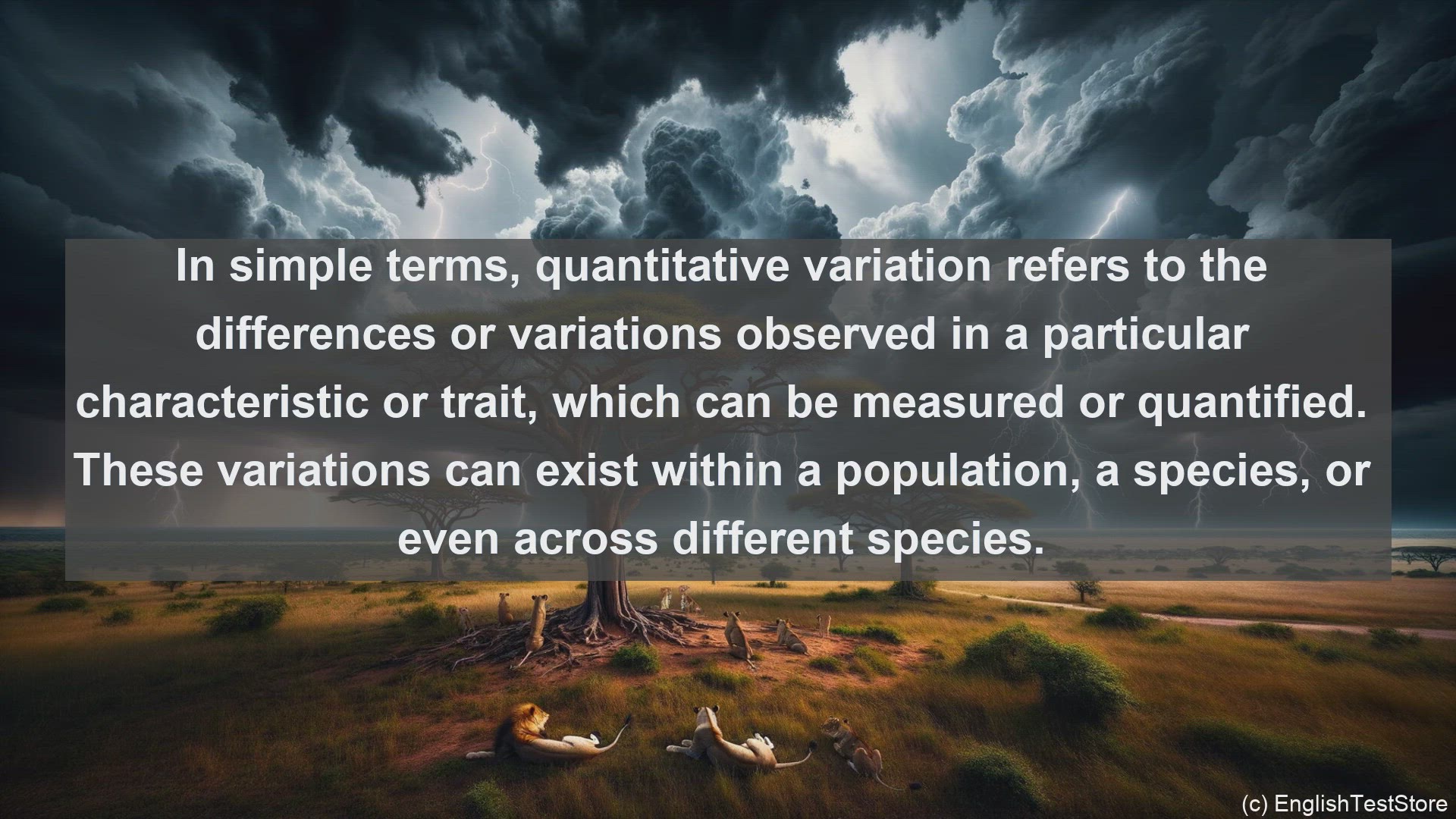 'Video thumbnail for Quantitative variation in science  definition and examples'